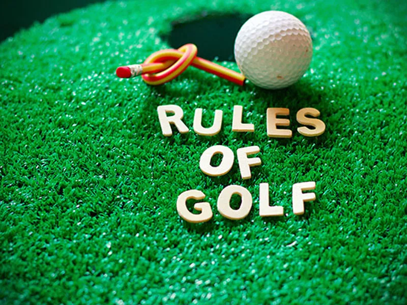 Some Strange Golf Rules